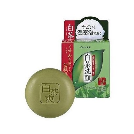 Rohto Shirochasou Face Wash Soap White & Green Tea