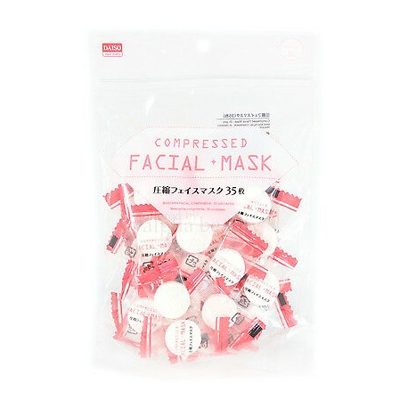 Daiso Japan Compressed Lotion Mask (35 pieces)