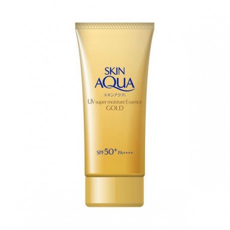 Rohto Skin Aqua UV Super Moisture Essence Gold SPF50+ PA++++