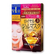 Maska hialuronowa KOSE Clear Turn Premium Royal Jelly Mask Hyaluronic Acid