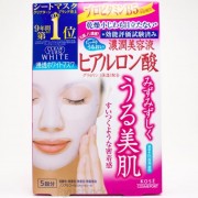 Maska KOSE CLEAR TURN White Mask (Hyaluronic Acid)