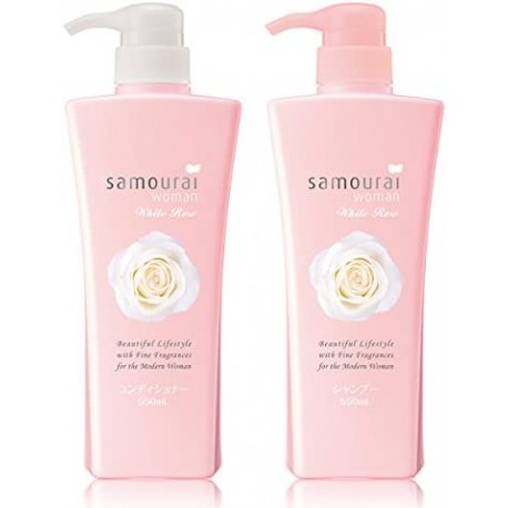 Zestaw szampon + odżywka Samurai Woman White Rose