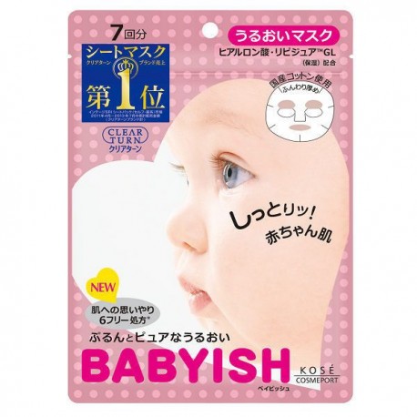 Nawilżająca maseczka Clear Turn Babyish Precious Oil-in-Milky Mask Moisturizing