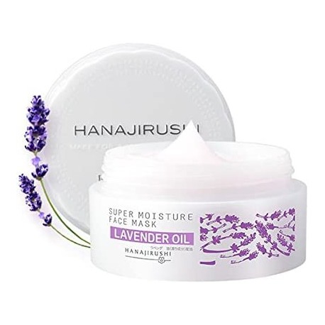 Hanajirushi Face Mask with Lavender Oil