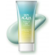 Rohto Skin Aqua Tone Up UV Essence SPF50+ PA++++ Mint Green