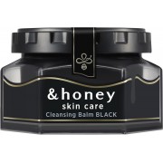 & Honey Skin Care Cleansing Balm Black