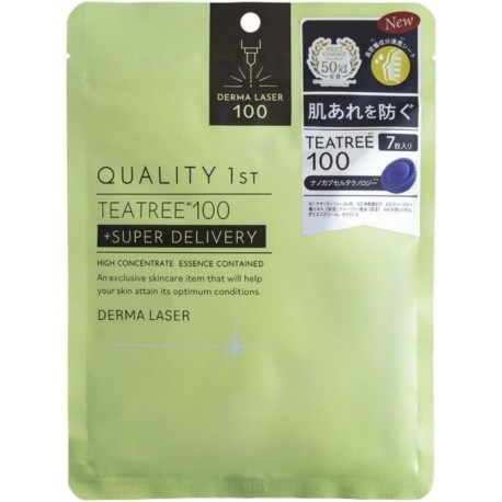 Quality 1st Derma Laser Tea Tree 100 +Super Delivery Mask