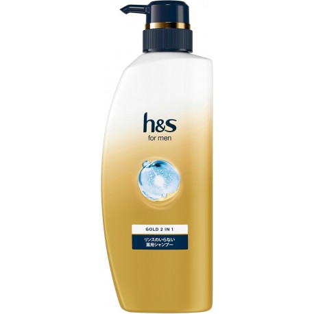 H&S Gold 2 in 1 Rinse in Shampoo