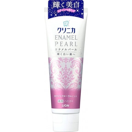 Enamel Pearl White Floral Mint Toothpaste