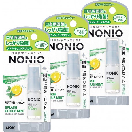 NONIO Medicated Mouth Spray Citrus Mint