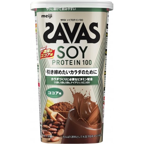 Meiji Savas Soy Protein Cocoa Flavor