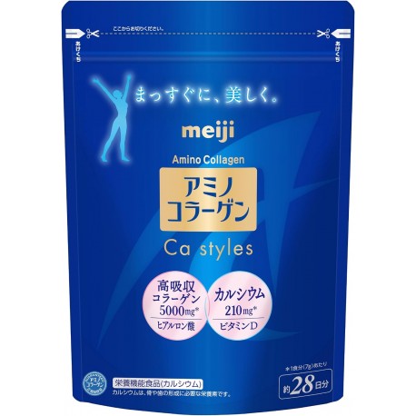 Meiji Amino Collagen Ca Styles Powder