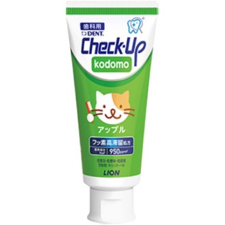Lion Denture Check-up Kodomo Apple