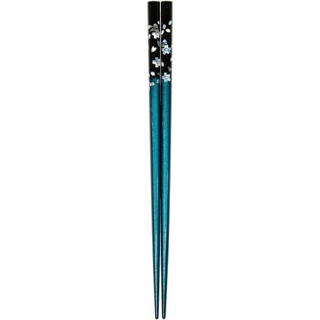 Chopsticks Tanaka Cherry Blossom Blue (22.5 cm)
