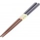 Chopsticks Tanaka Ranchdo Natural Wood Chopsticks & Chopsticks Case Set Blue