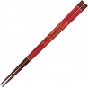 Chopsticks Sunlife H-05736 Natural Wood Red