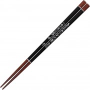 Chopsticks Sunlife H-05735 Natural Wood Black