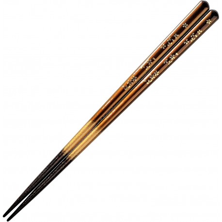 Chopsticks Sunlife H-05670  Yamato Cherry Blossoms Gold
