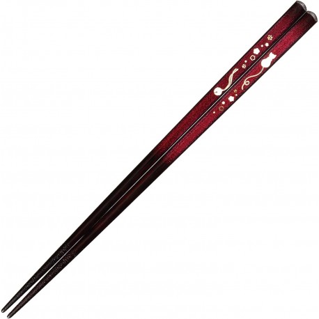 Chopsticks Sunlife Cat with Bell Red
