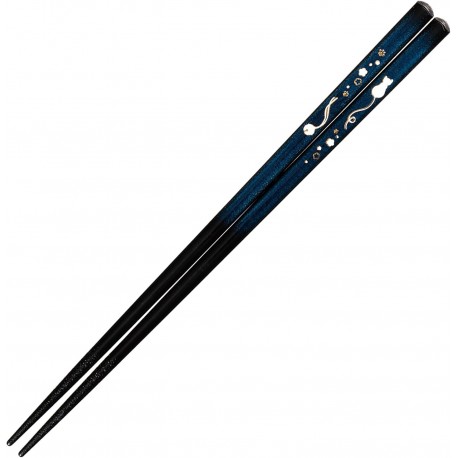 Chopsticks Sunlife Cat with Bell Blue