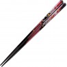 Chopsticks Sunlife H-05711 Natural Wood Cherry Blossoms Red