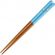 Chopsticks Sunlife 264369 Natural Wood Panda Blue