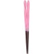 Chopsticks Aoba Natural Wood Candy Twist Pink