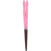 Chopsticks Aoba Natural Wood Candy Twist Pink