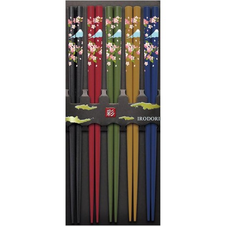 Chopsticks Sunlife Fuji Cherry Blossom (22.5 cm) set of 5