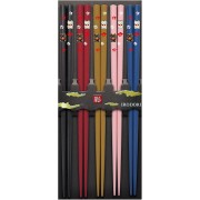 Chopsticks Sunlife Fuku Cat (22.5 cm) set of 5