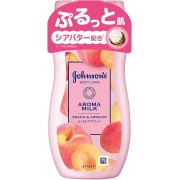 Johnson Body Care Aroma Milk Lasting Moisture Peach and Apricot