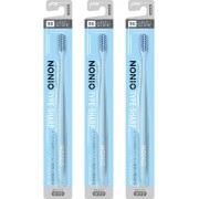 Lion NONIO Toothbrush TYPE-SHARP Normal Set of 3