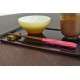 Chopsticks Aoba Natural Wood Candy Twist Red