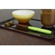 Chopsticks Aoba Natural Wood Candy Twist Yellow-Green