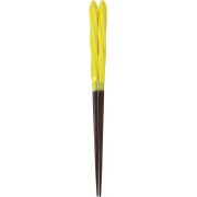 Chopsticks Aoba Natural Wood Hedgehog Screw Yellow