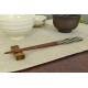 Chopsticks Aoba Natural Wood Squid Twist Black