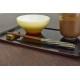 Chopsticks Aoba Natural Wood Squid Twist Black